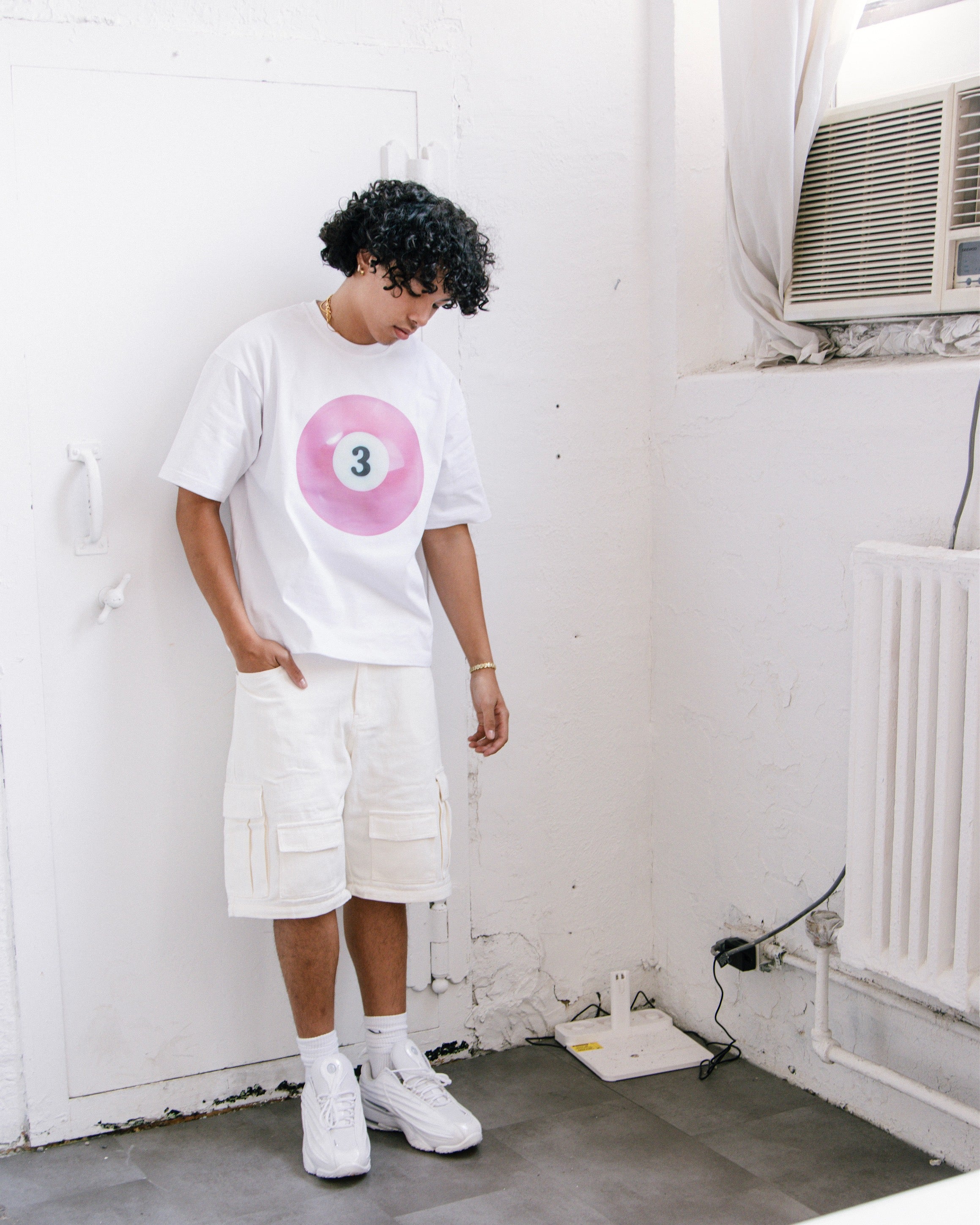 TW CARGO PANTS ベージュ versace-teen-boys-beige-cotton
