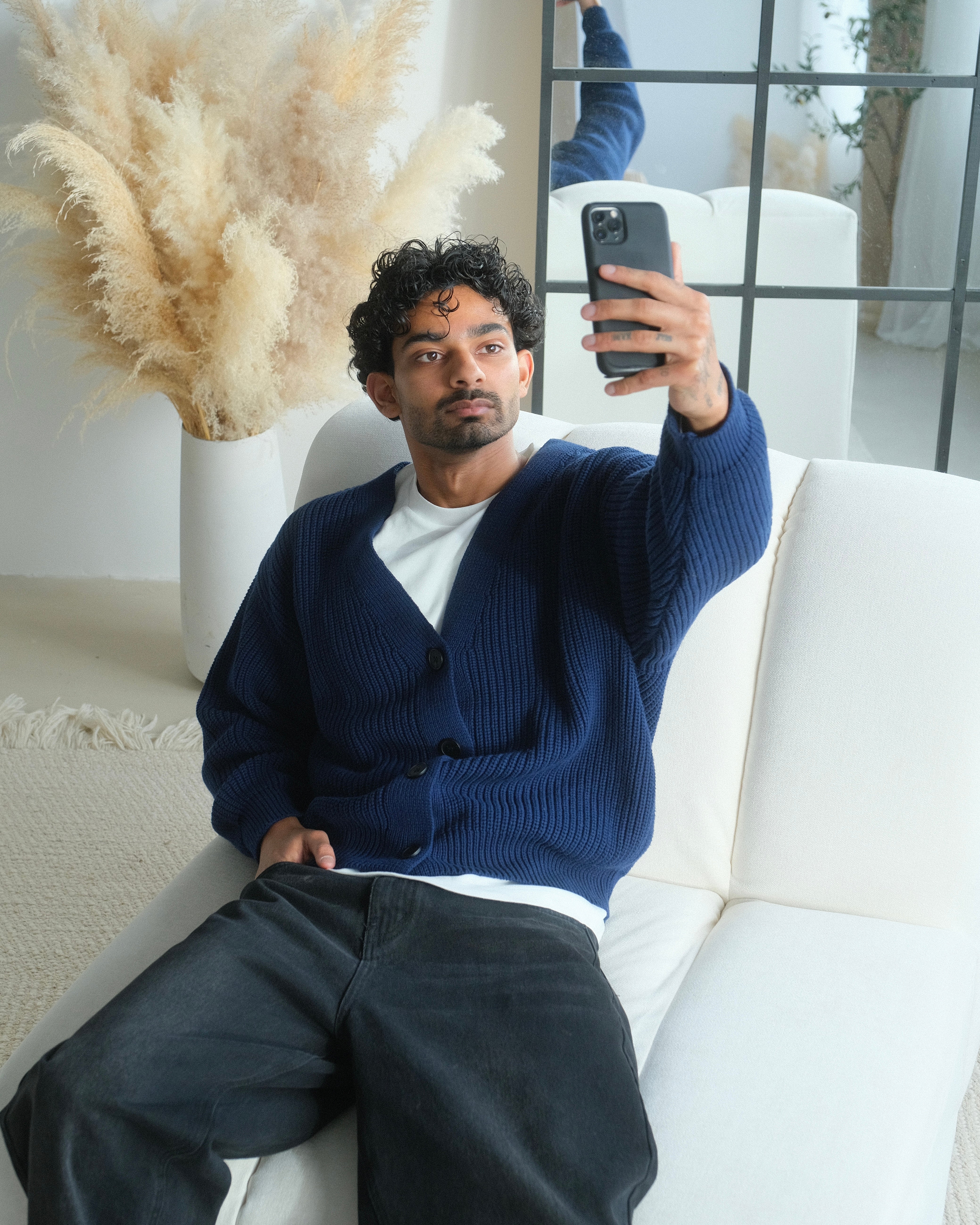 Navy Cardigan – 4tothe9