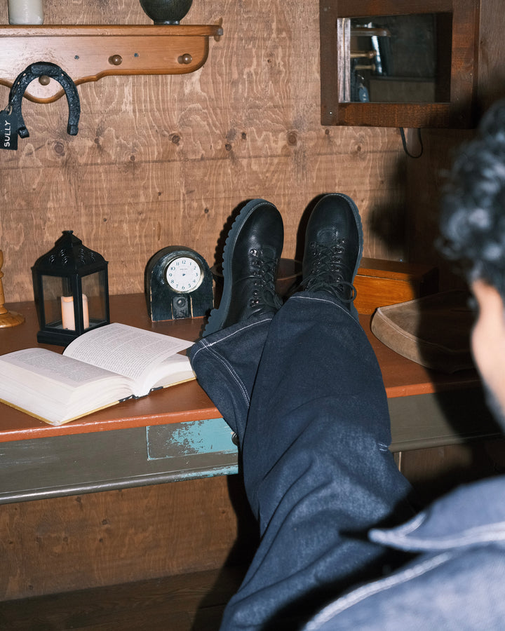 Cowhide Leather Boots