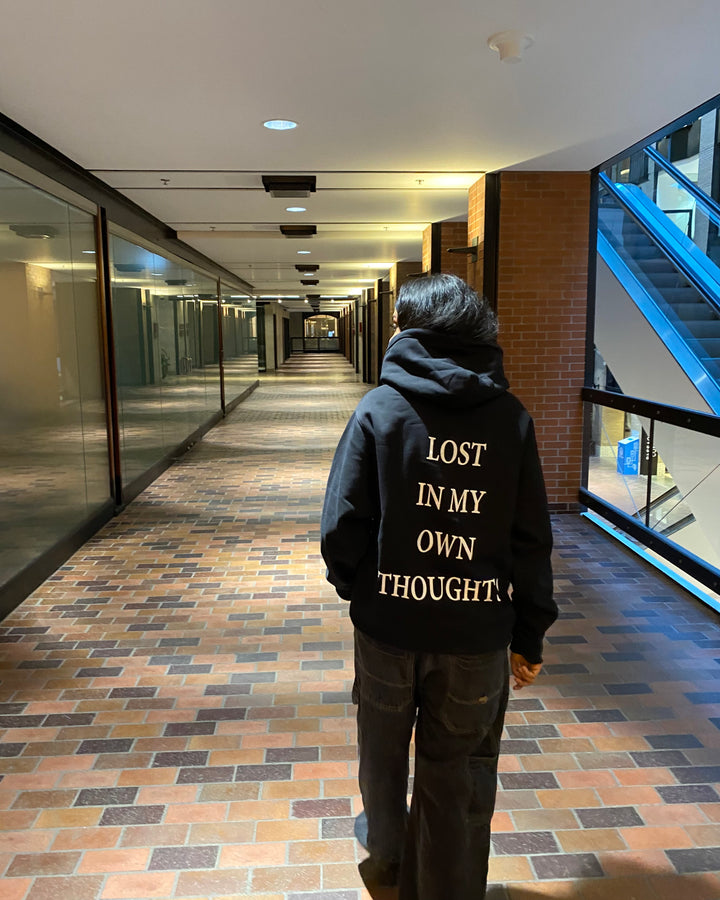 Lost In My Own Thoughts Zip Up Hoodie