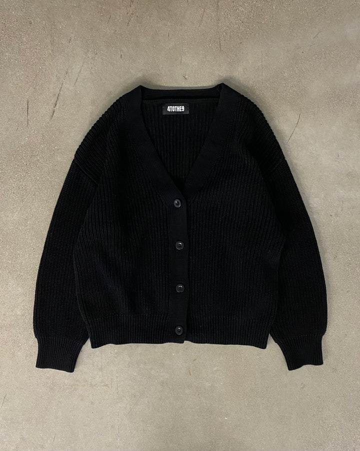 Jet Black Cardigan