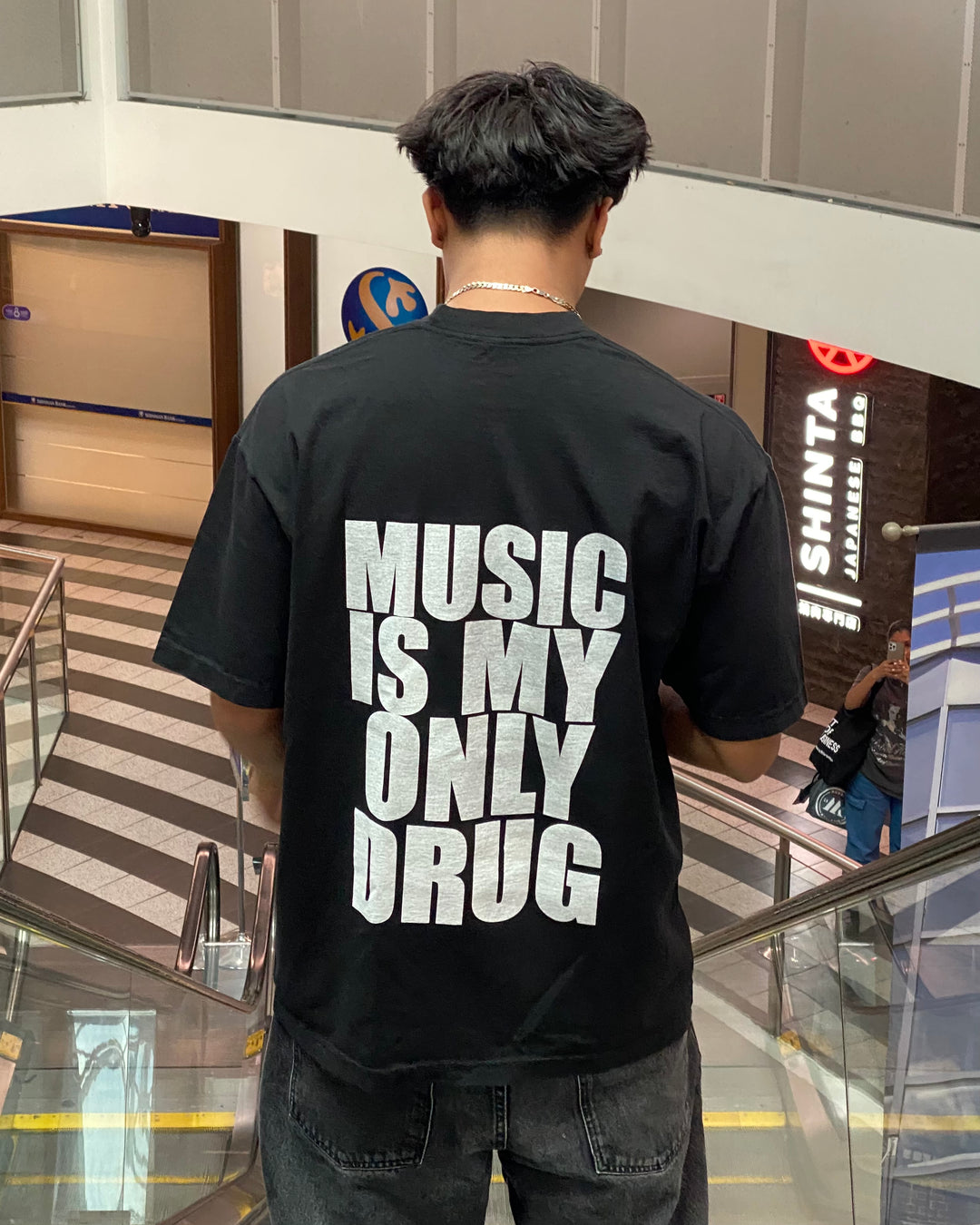 Music Is My Only Drug Tee