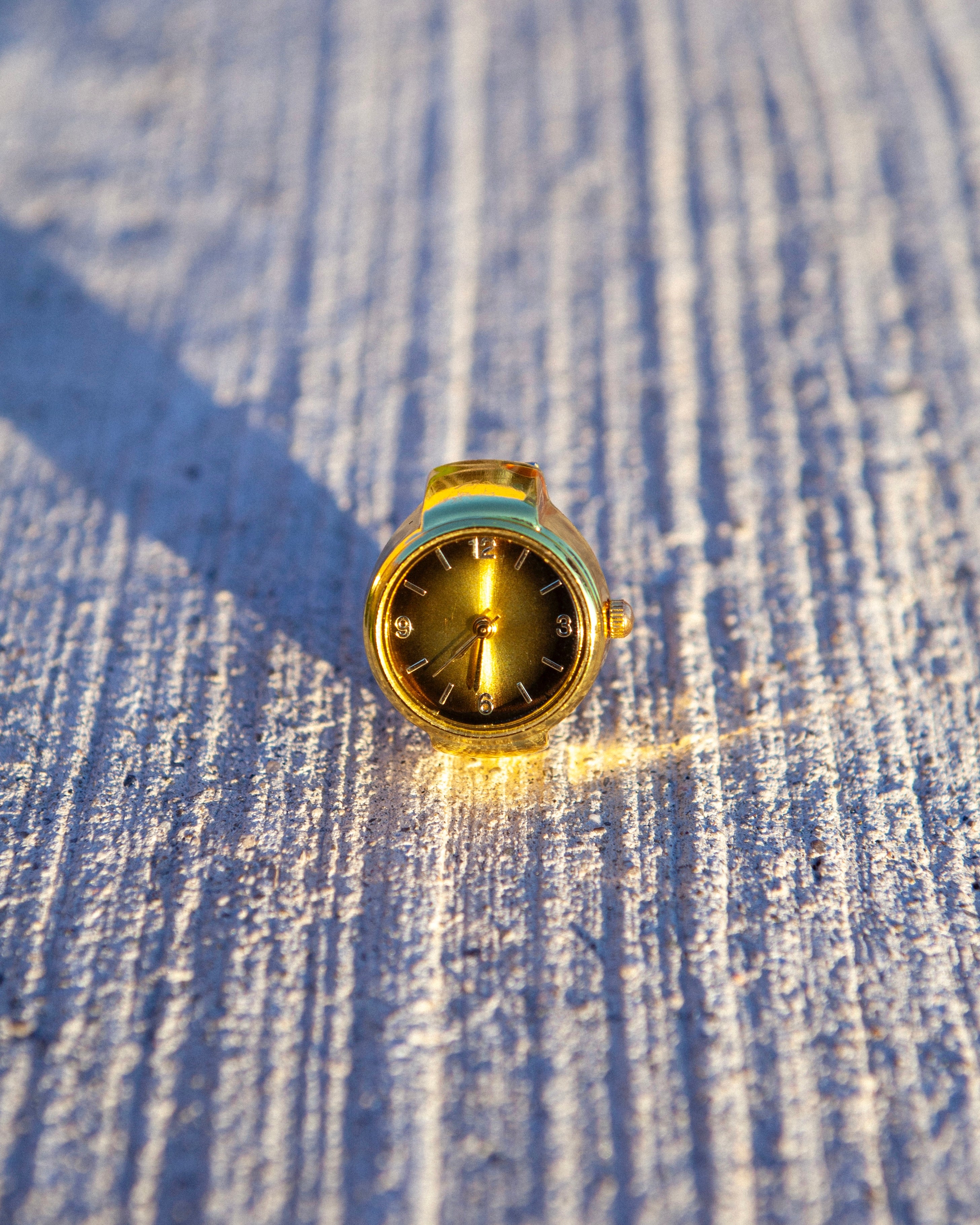 Ring Clock ゴールド Gold Clock Ring – 4tothe9