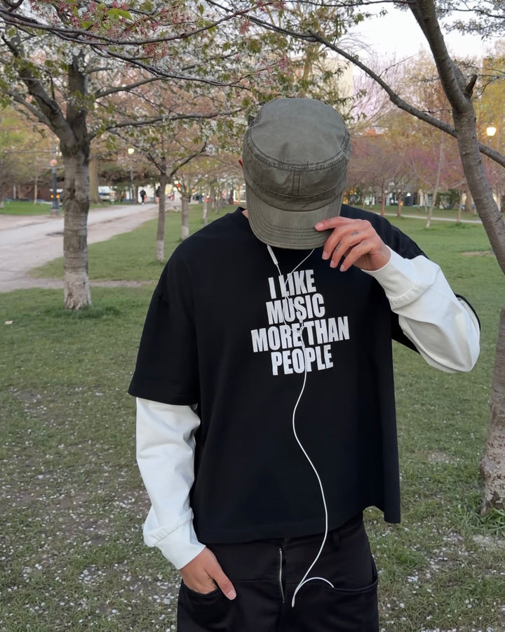 I Like Music More Than People Shirt