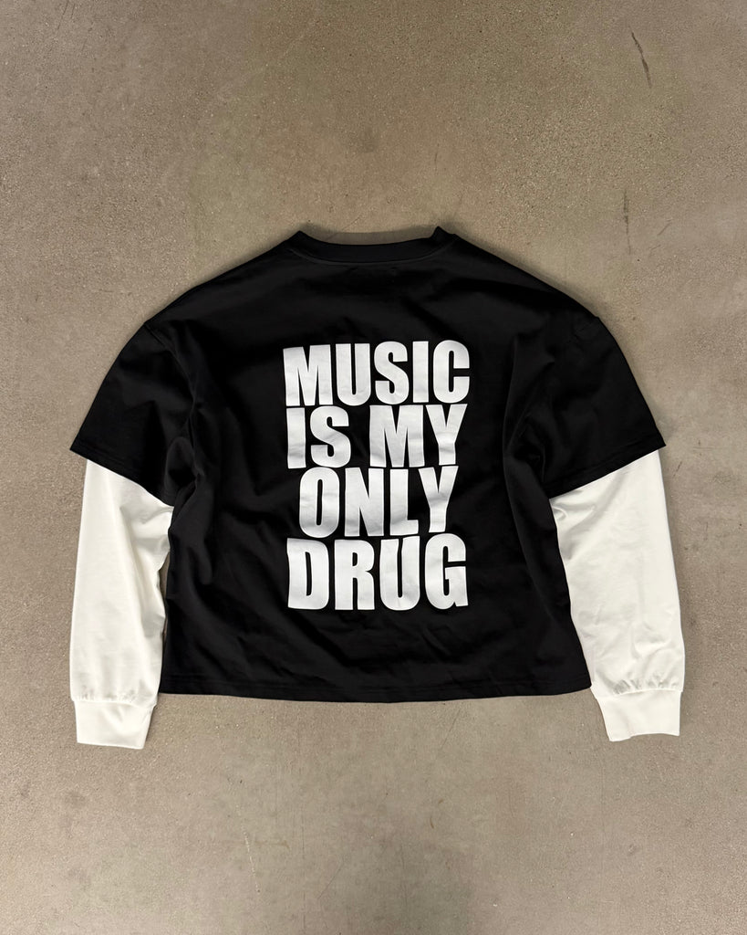 starcore MUSIC IS MY DRUG Tシャツ S IMG_2465_1024x1024.heic?v=