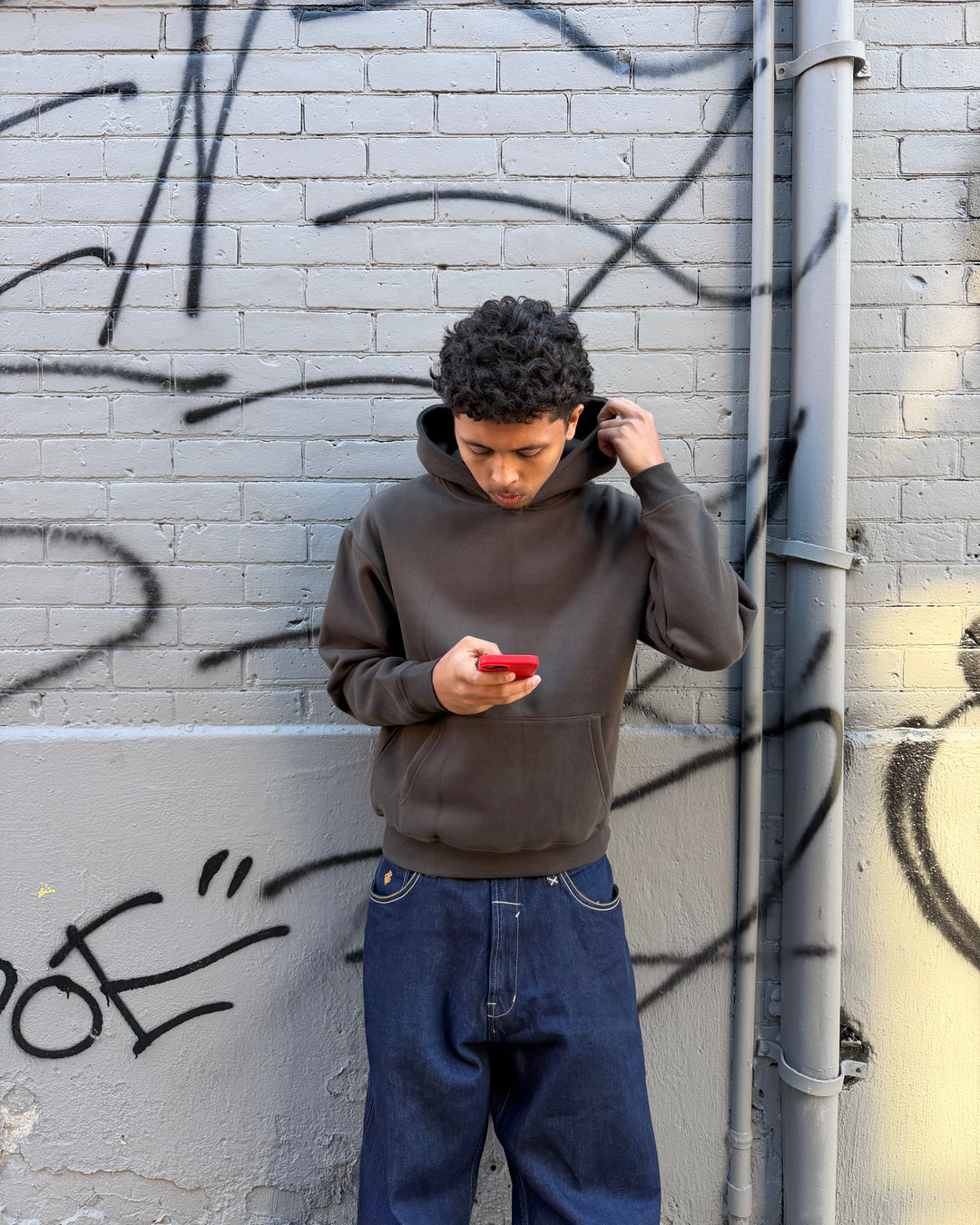 Smoke Grey Hoodie