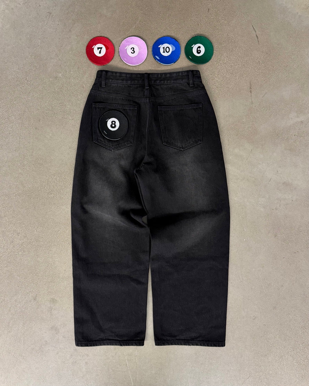 Velcro Billiard Jeans