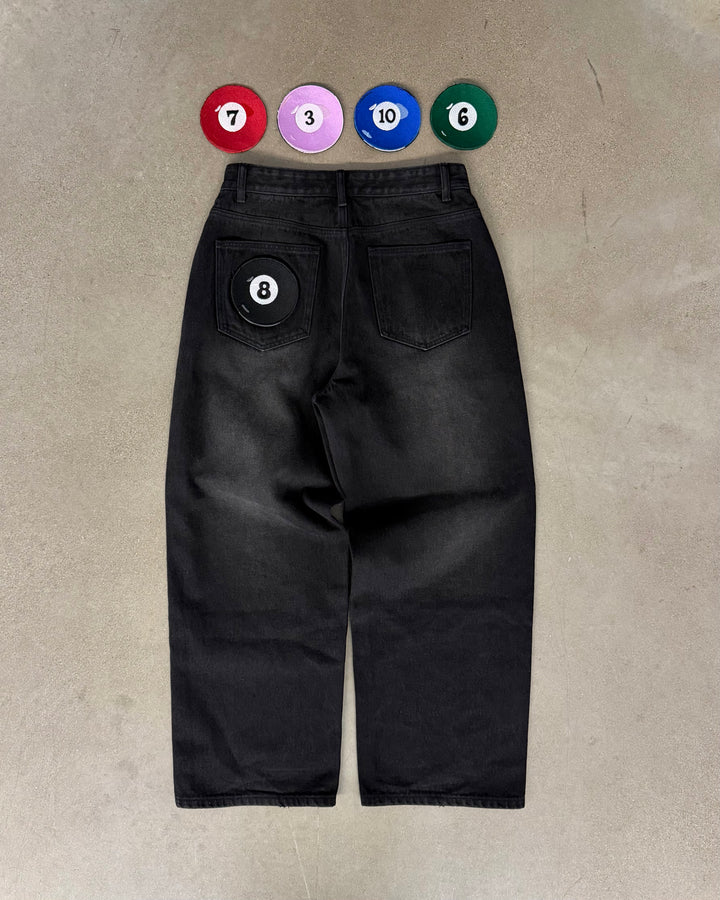 Velcro Billiard Jeans
