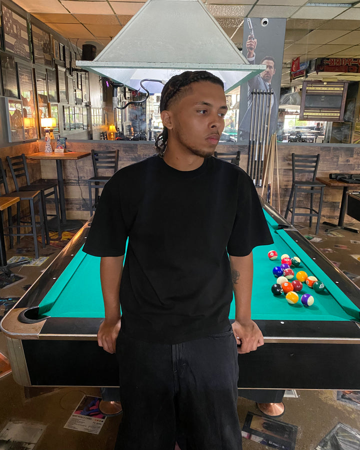 Heavyweight Black Tee