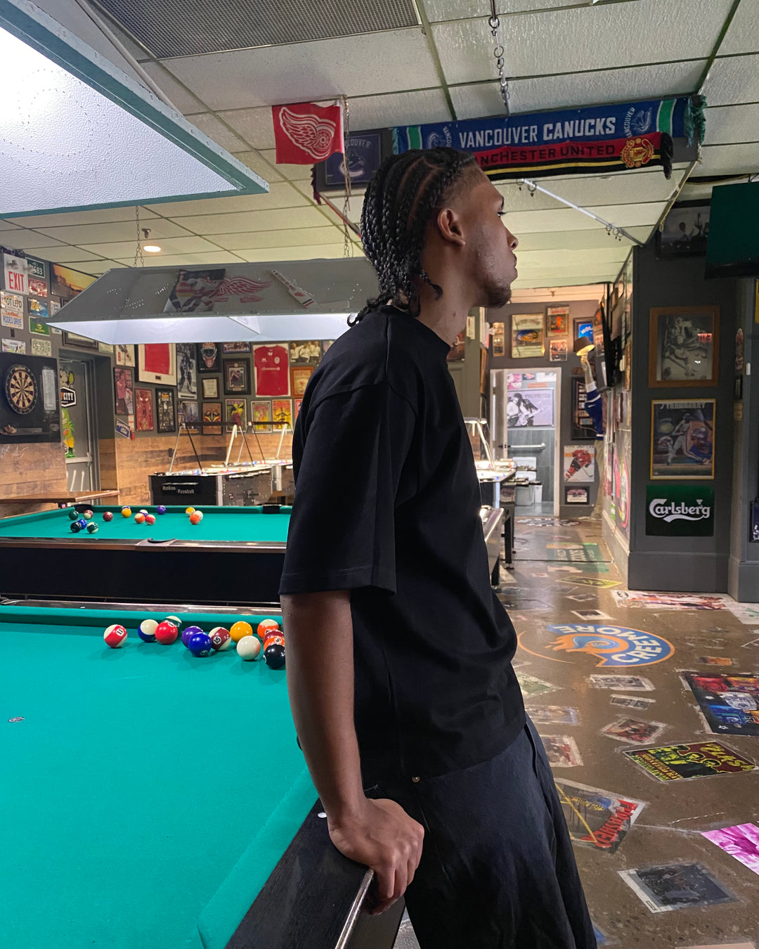 Heavyweight Black Tee