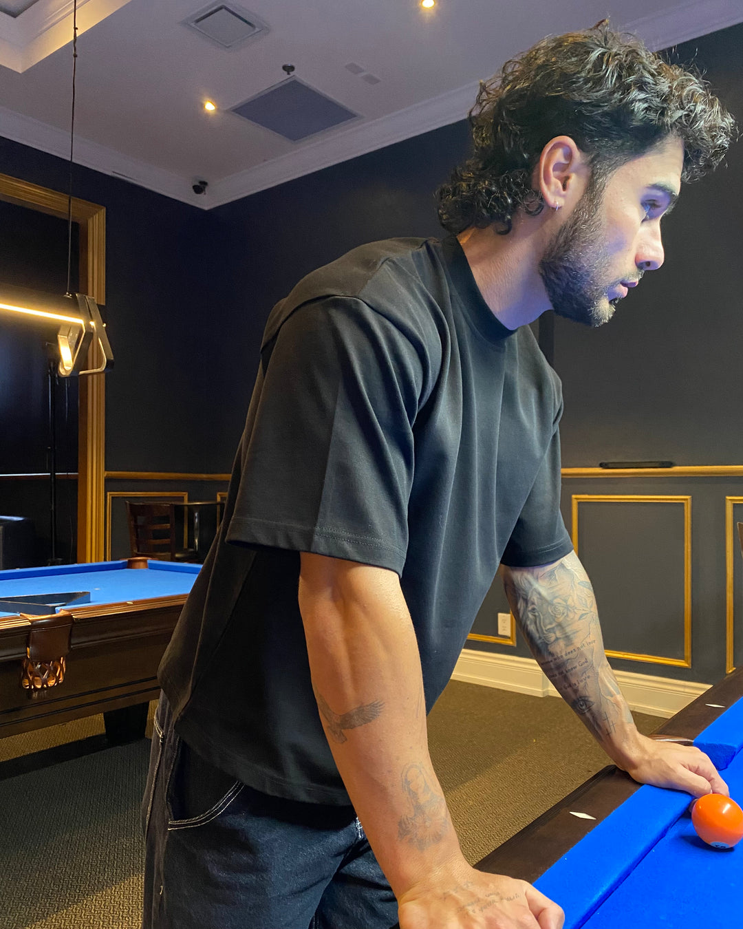 Heavyweight Black Tee