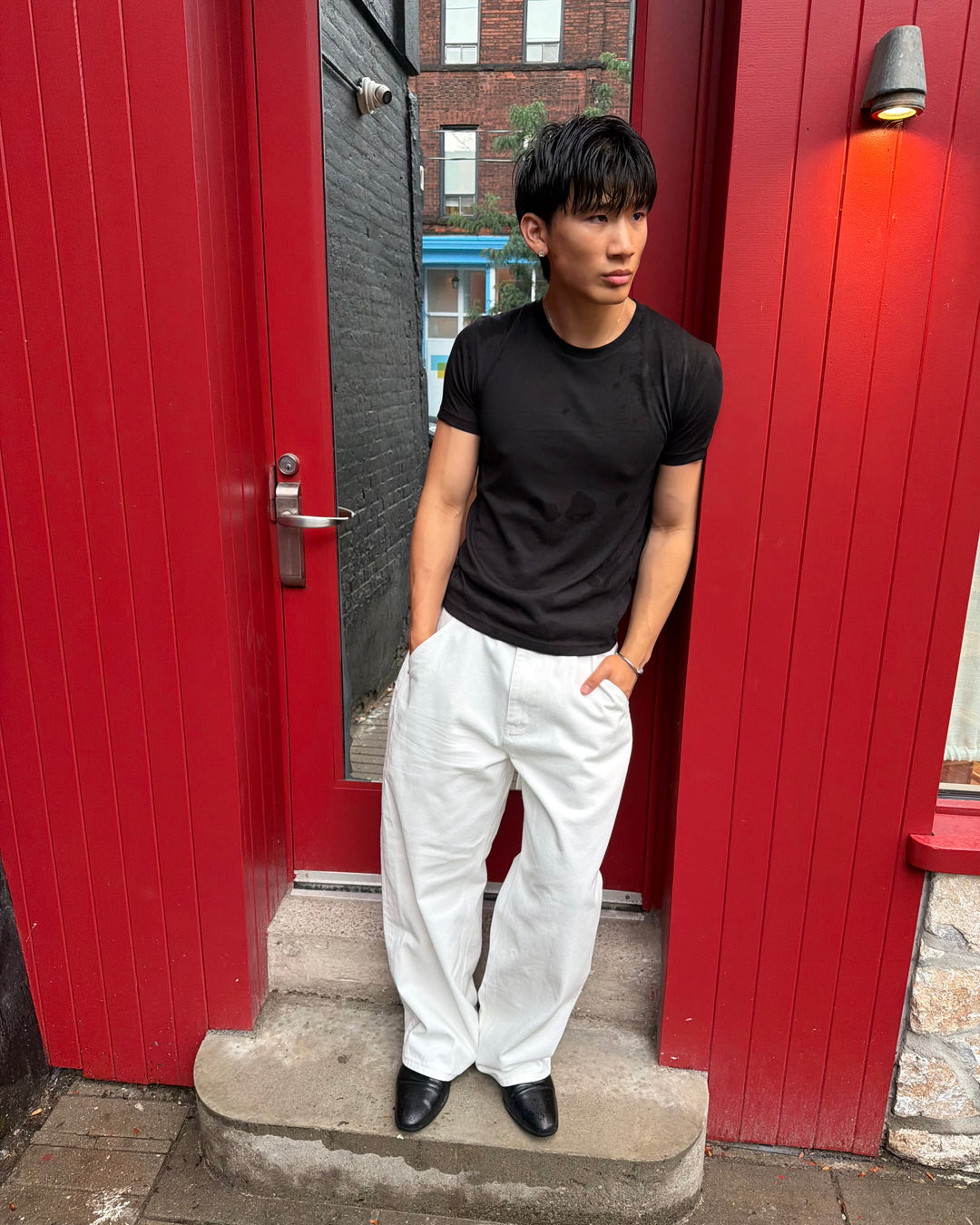 Cloud White Denim Jeans