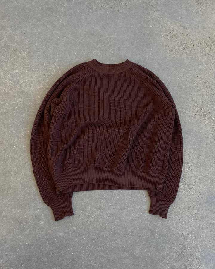 Dark Chocolate Knit Sweater