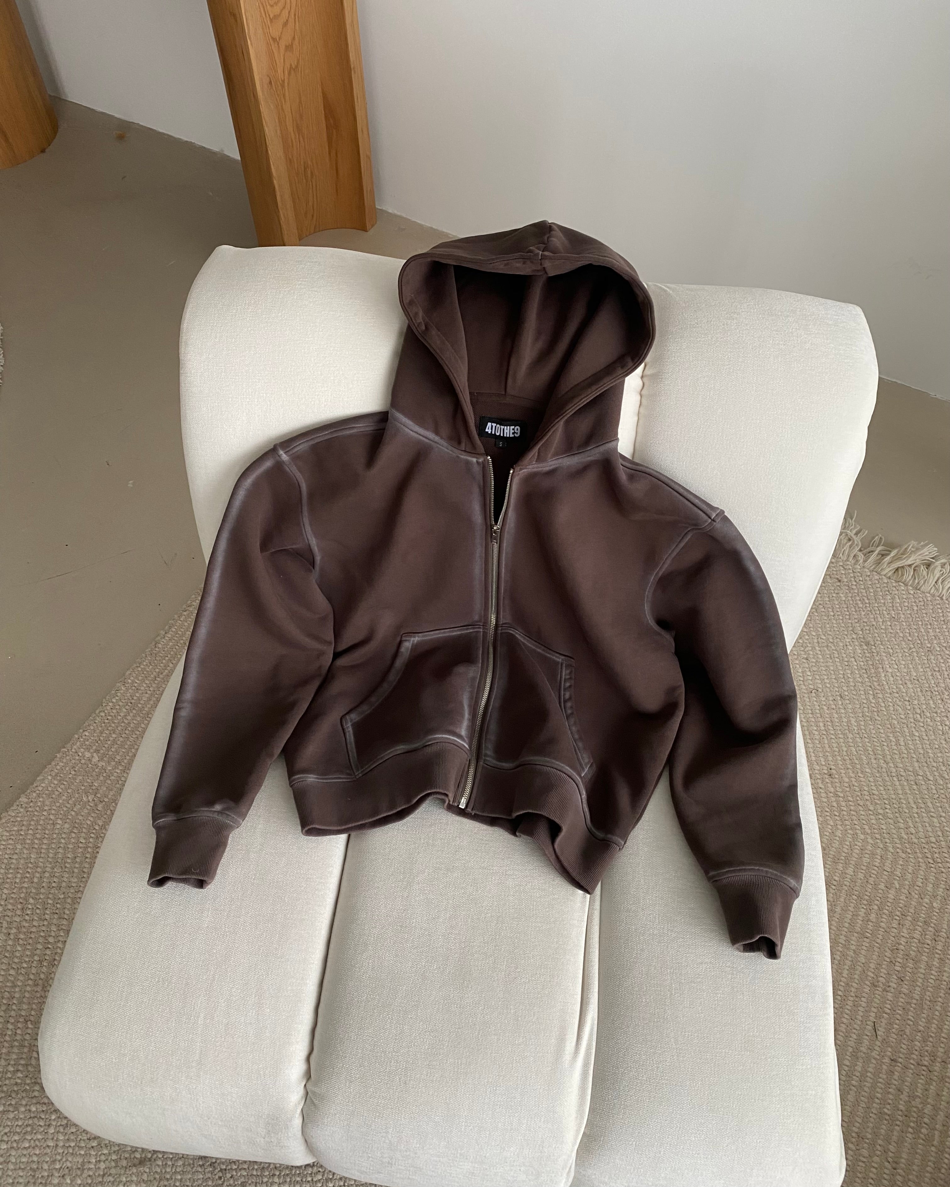 Heavyweight Zip-Up Hoodie – 4tothe9