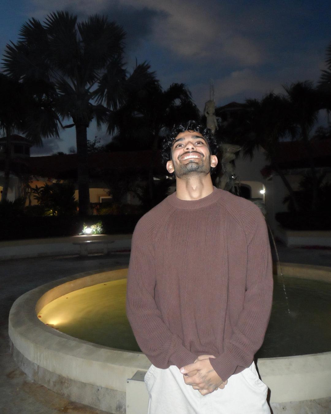 Dark Chocolate Knit Sweater