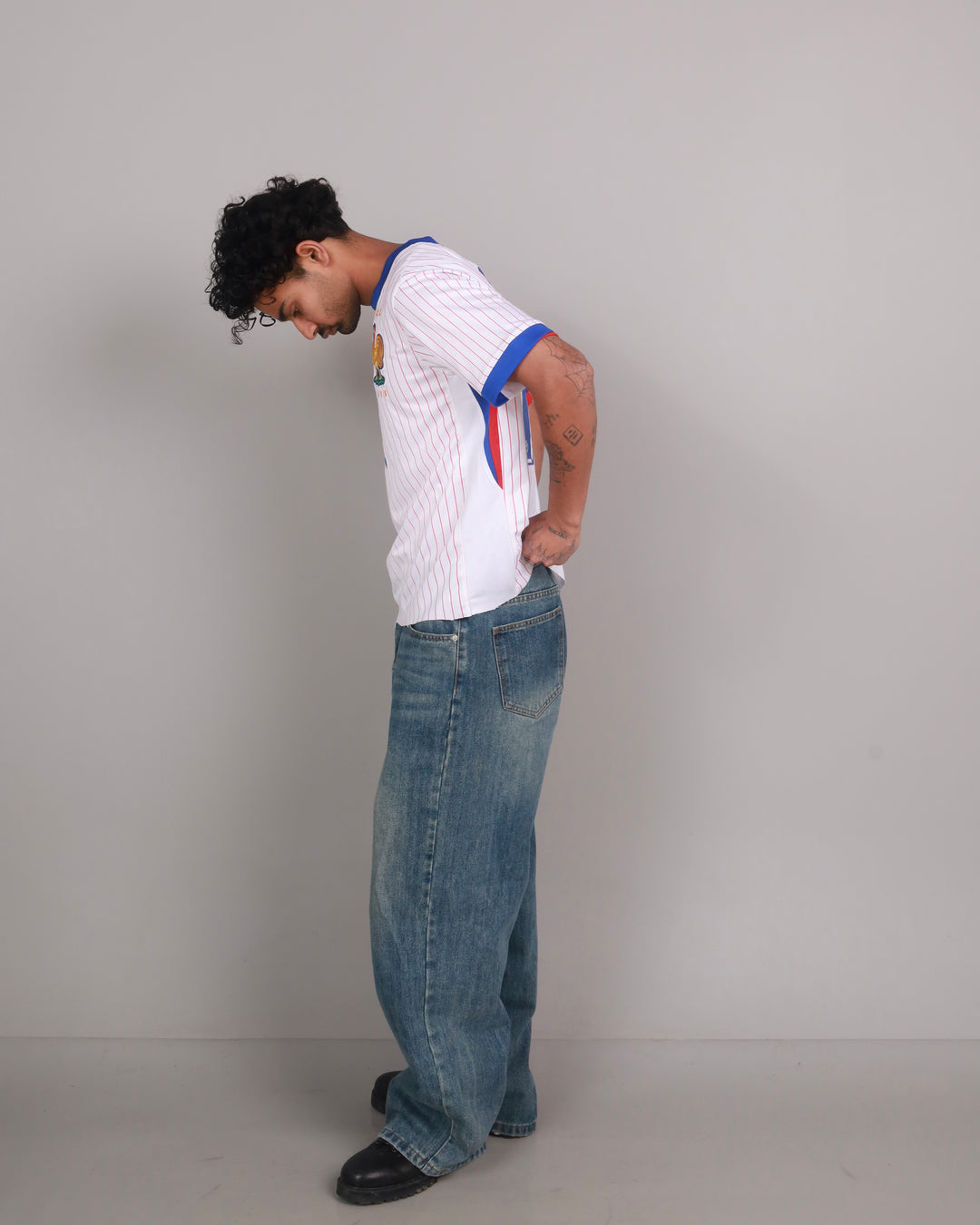 Distressed Denim Jeans