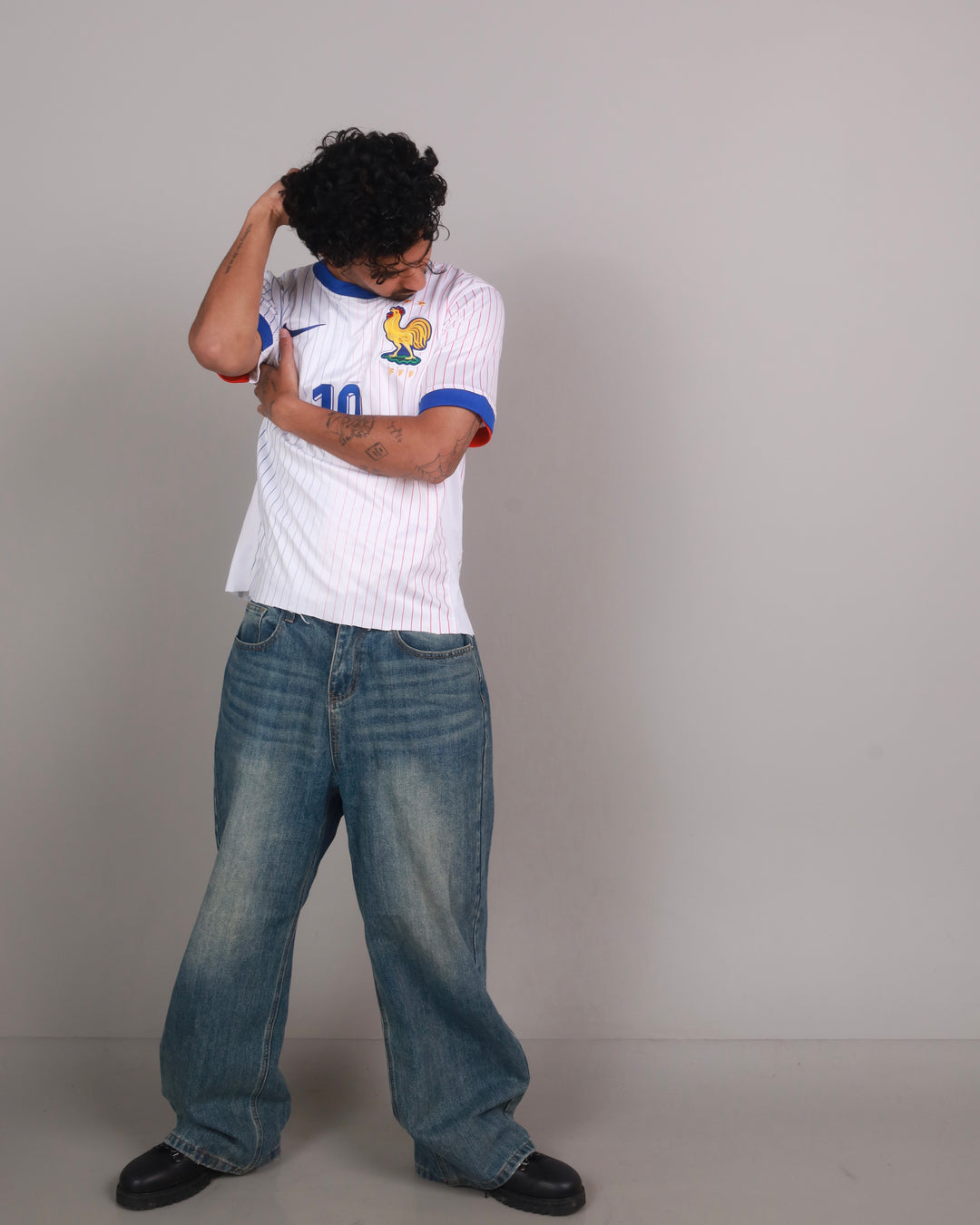 Distressed Denim Jeans