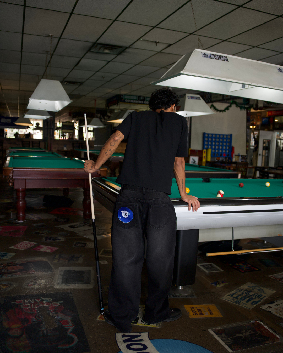 Velcro Billiard Jeans