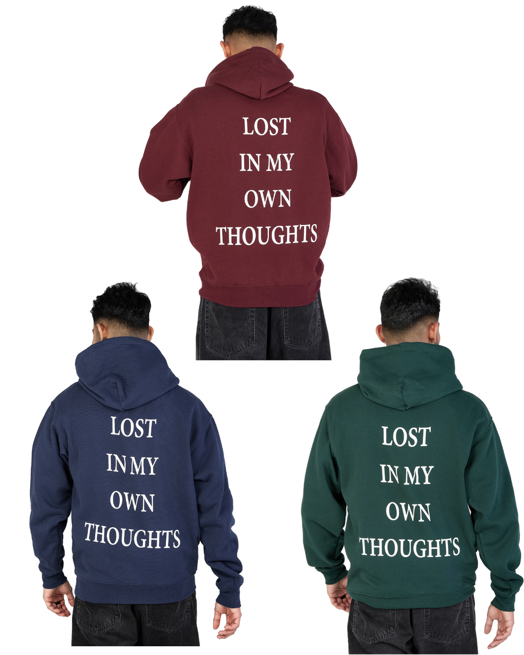Lost In My Own Thoughts Hoodie Set